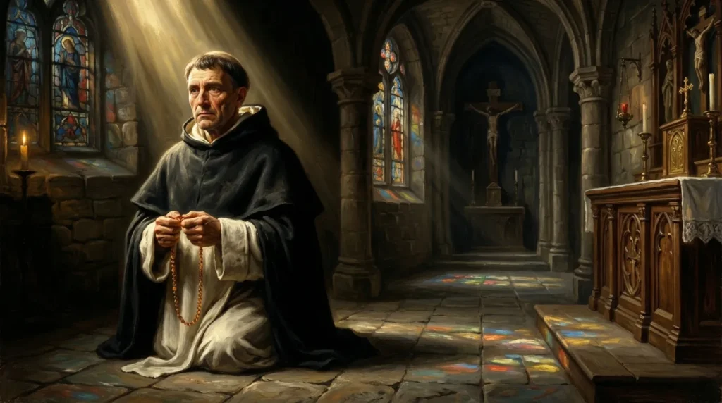 Portrait du bienheureux Alain de la Roche, dominicain breton du XVe siècle