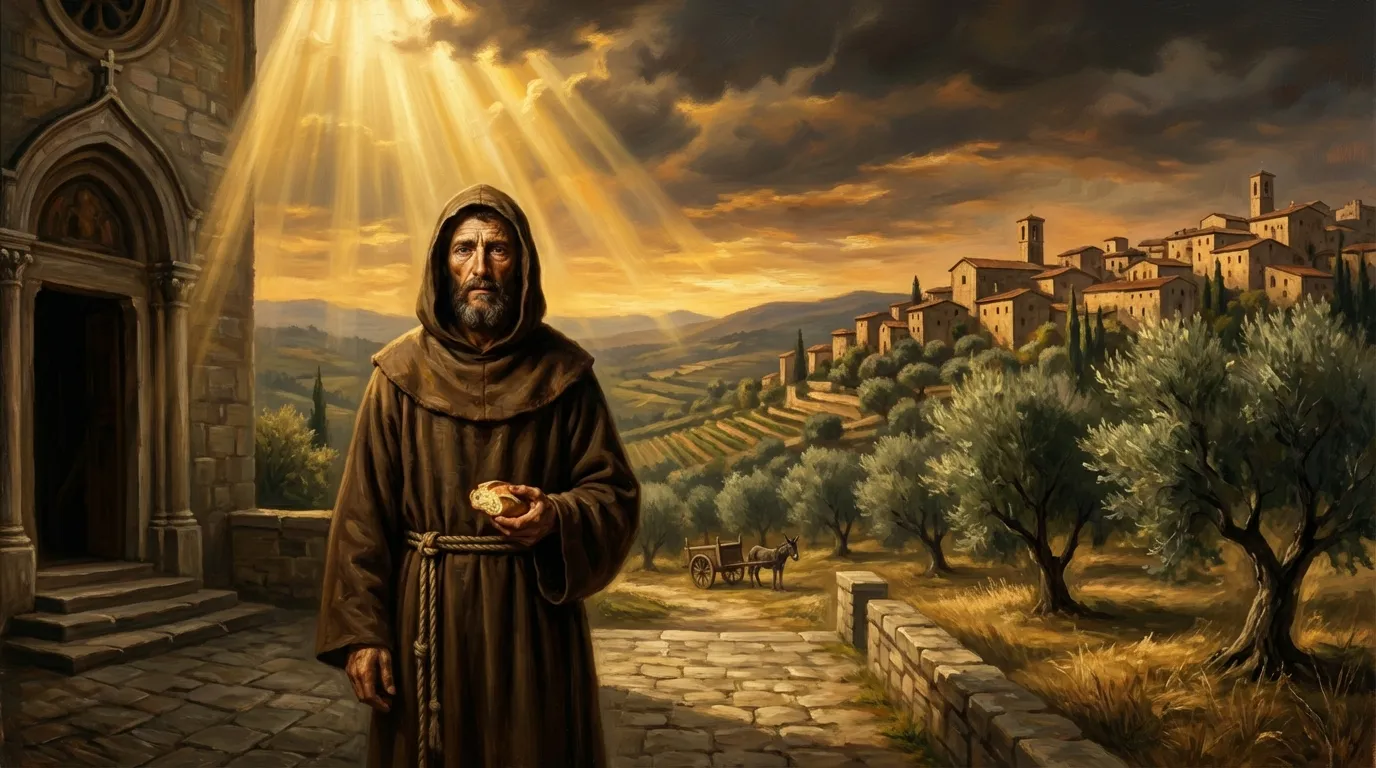 Portrait du bienheureux Guy Vignotelli, ermite franciscain du XIIIe siècle
