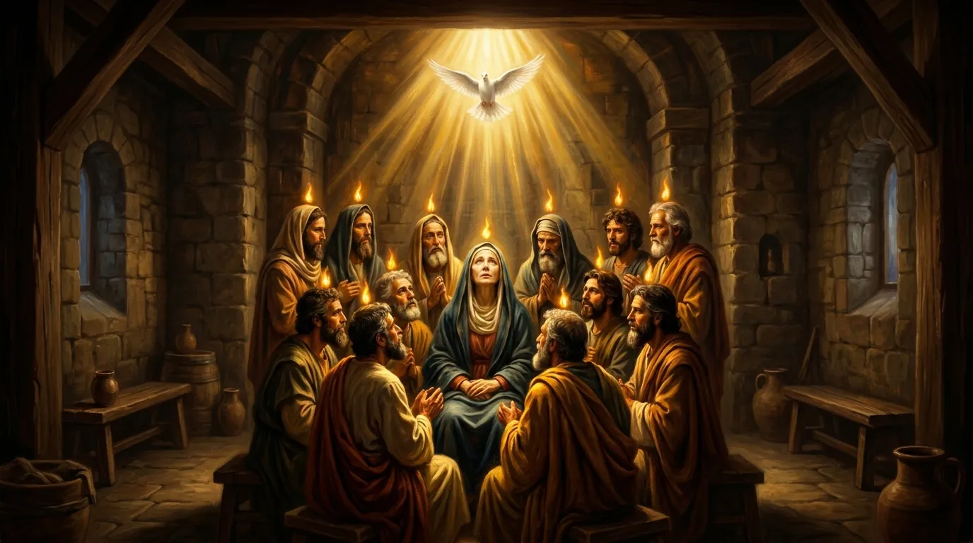 Prière à l'Esprit Saint — invocation des sept dons et lumière divine