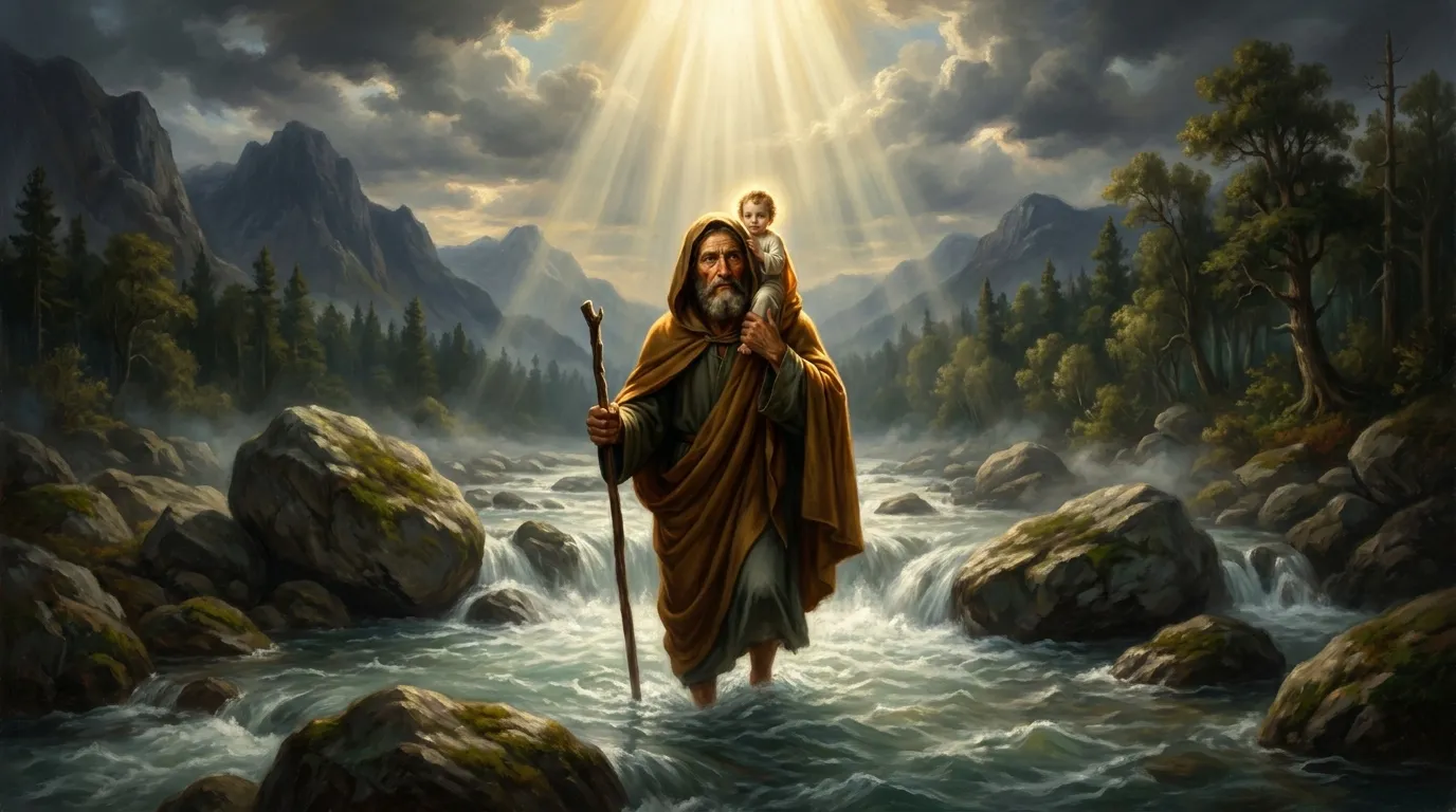 Prière à saint Christophe — patron des voyageurs, protection en chemin