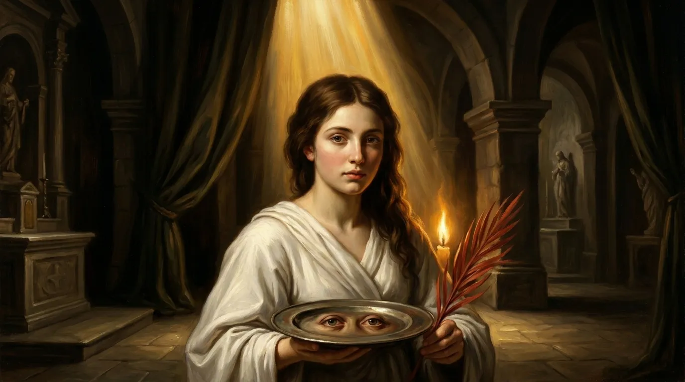 Prière à sainte Lucie — patronne des aveugles et de la vue