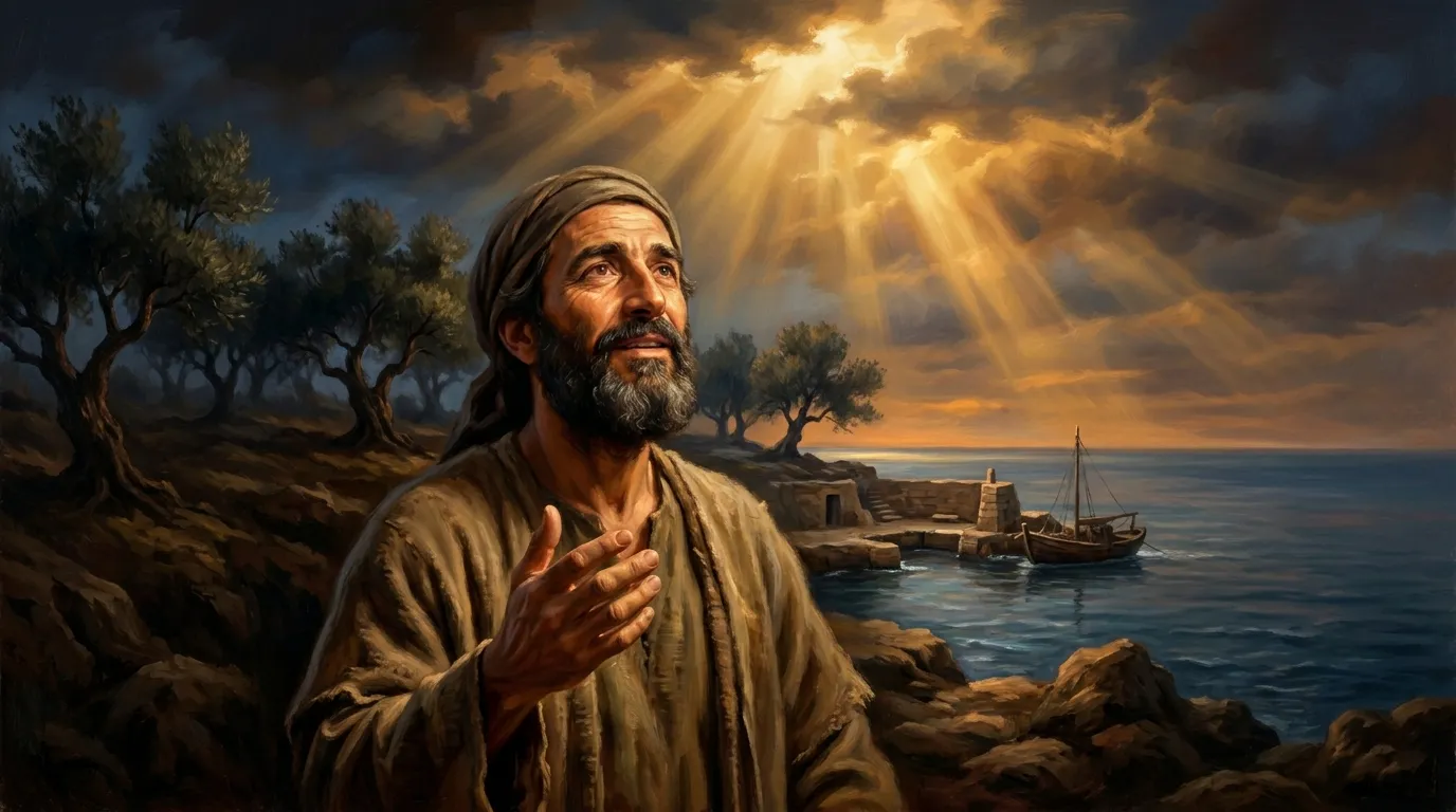 Portrait de saint Barnabé, apôtre compagnon de saint Paul au Ier siècle