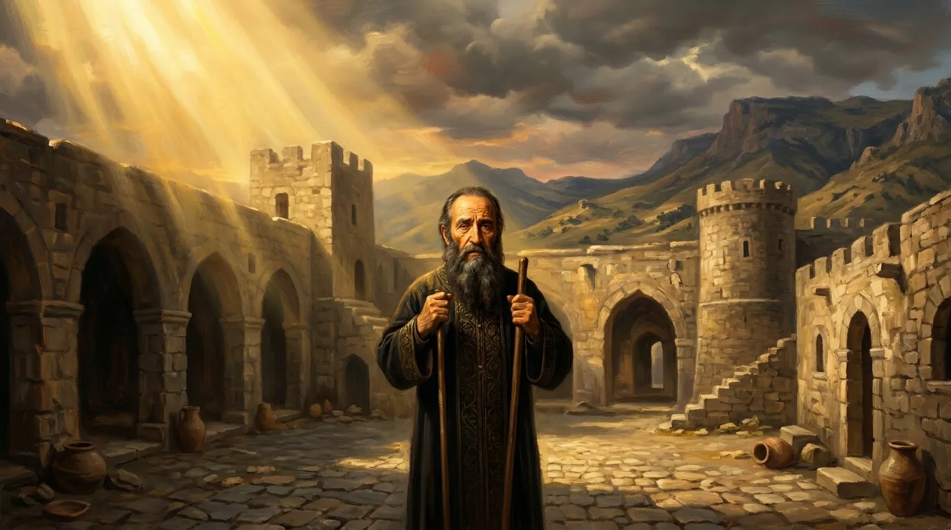 Portrait de saint Basile le Grand, Père de l'Église du IVe siècle