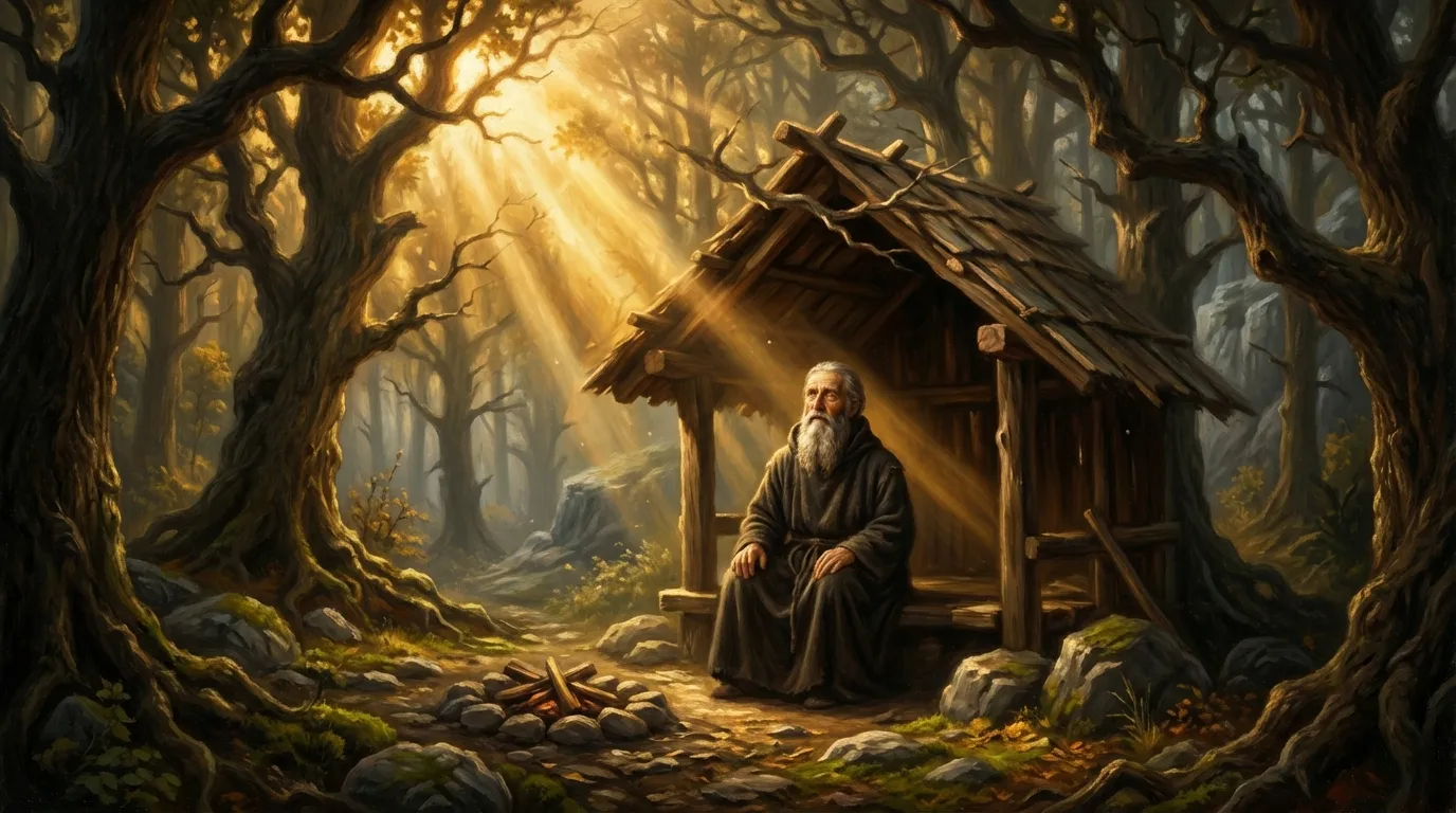Portrait de saint Bérenger, moine bénédictin du Languedoc