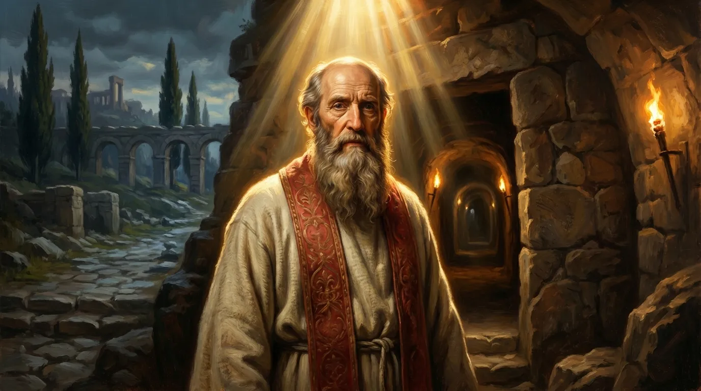 Portrait de saint Calixte Ier, pape martyr du IIIe siècle