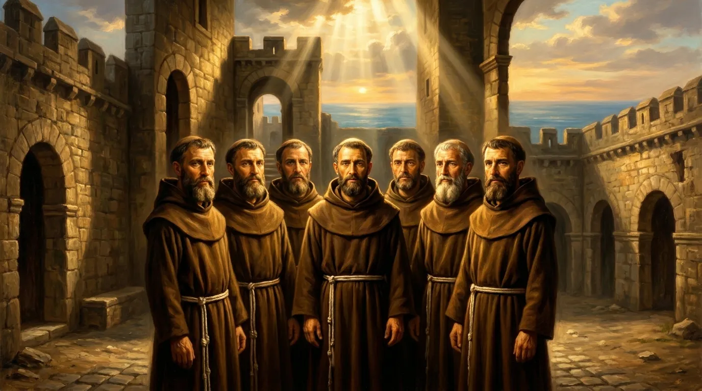 Portrait de saint Daniel et ses compagnons, martyrs franciscains du XIIIe siècle