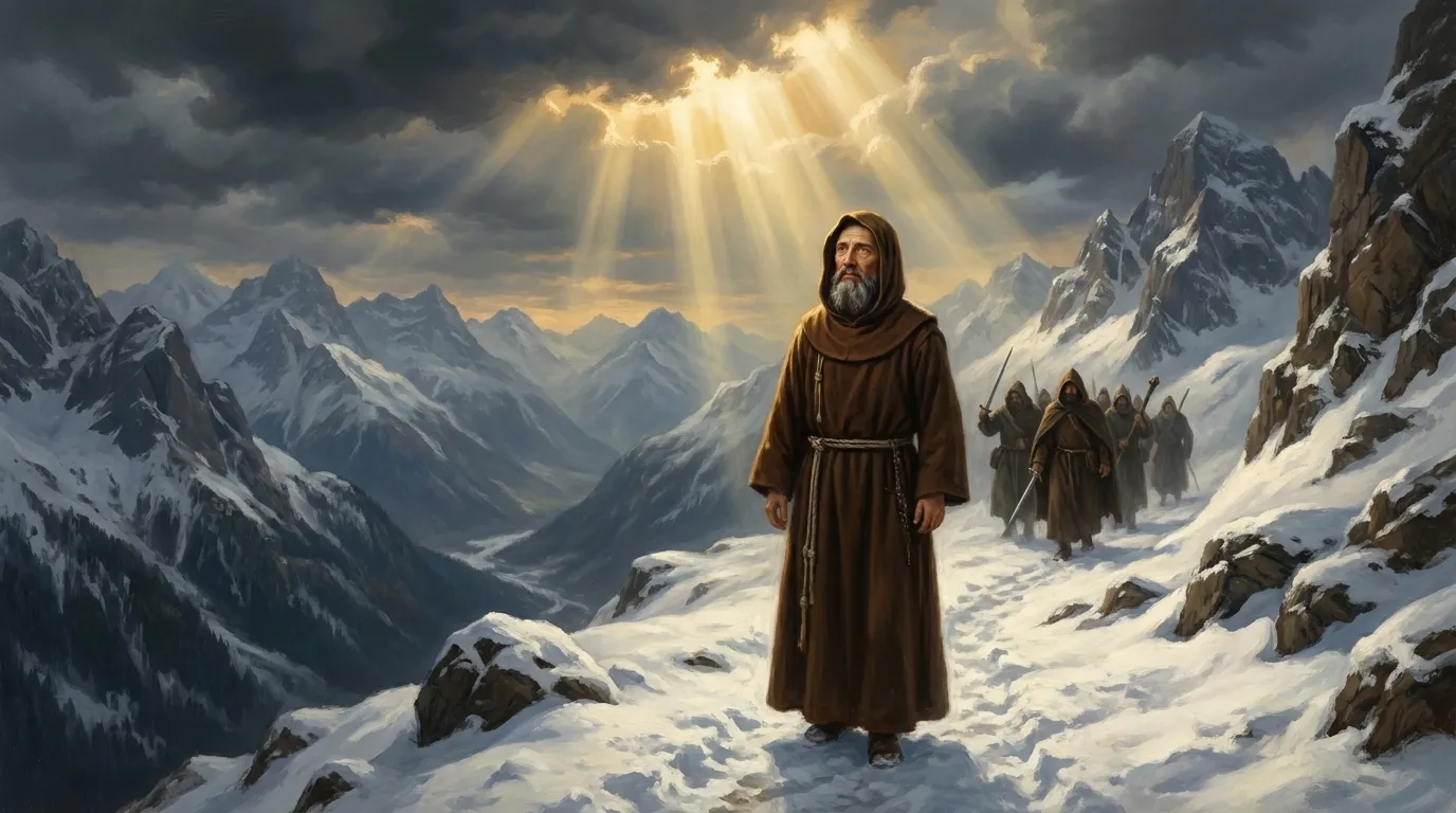 Portrait de saint Fidèle de Sigmaringen, capucin martyr du XVIIe siècle