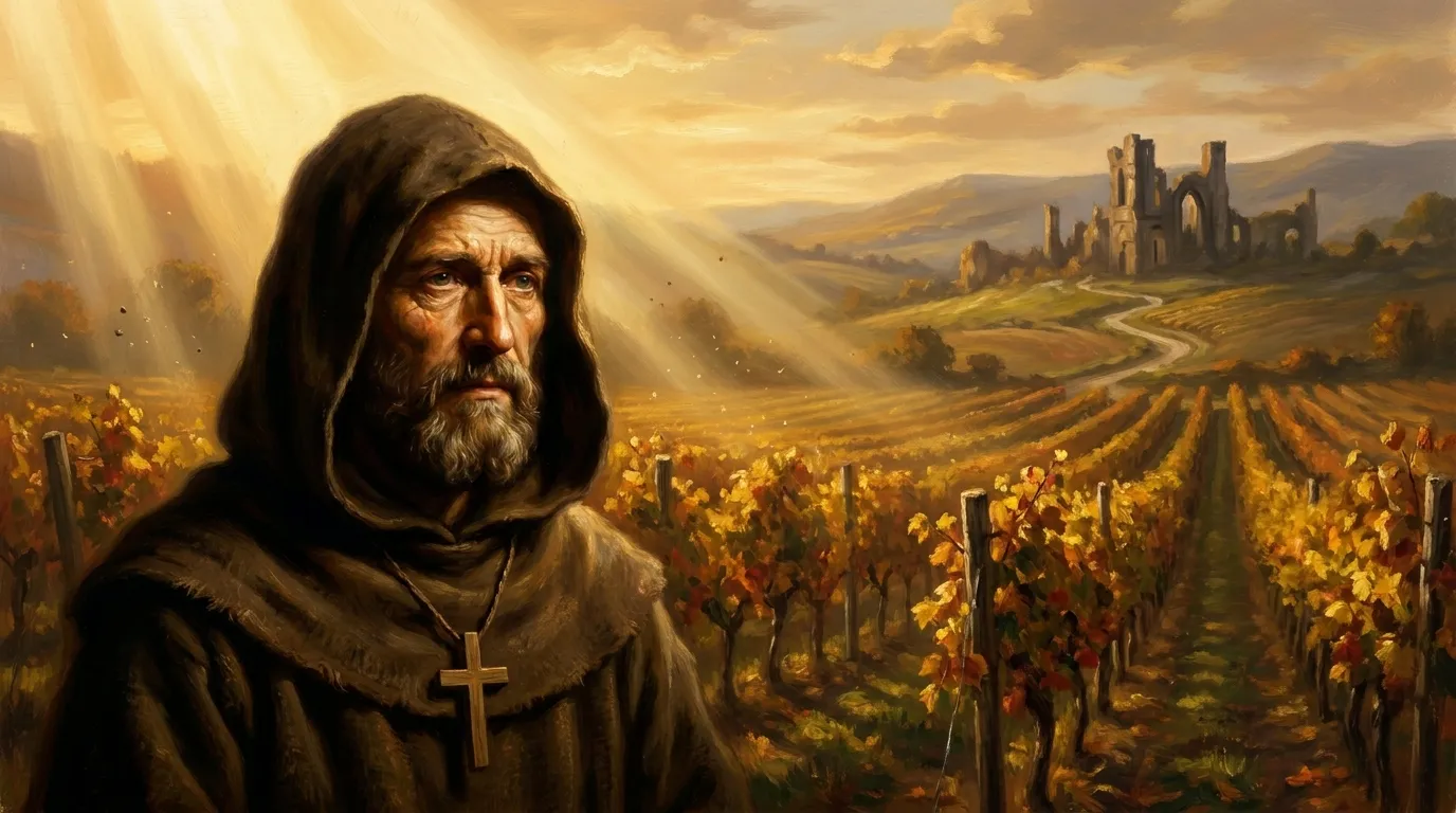 Portrait de saint Florentin, ermite médiéval en Bourgogne