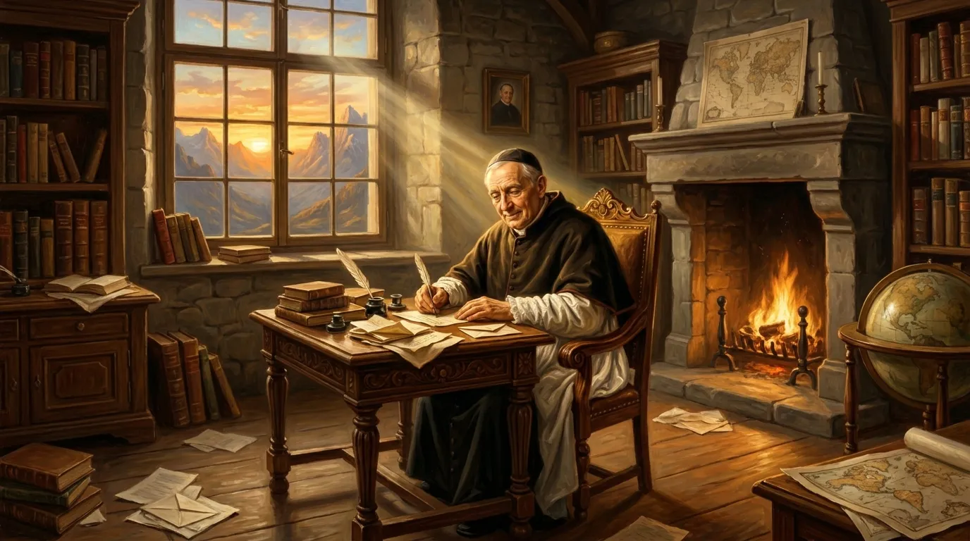 Portrait de saint François de Sales, évêque humaniste du XVIIe siècle
