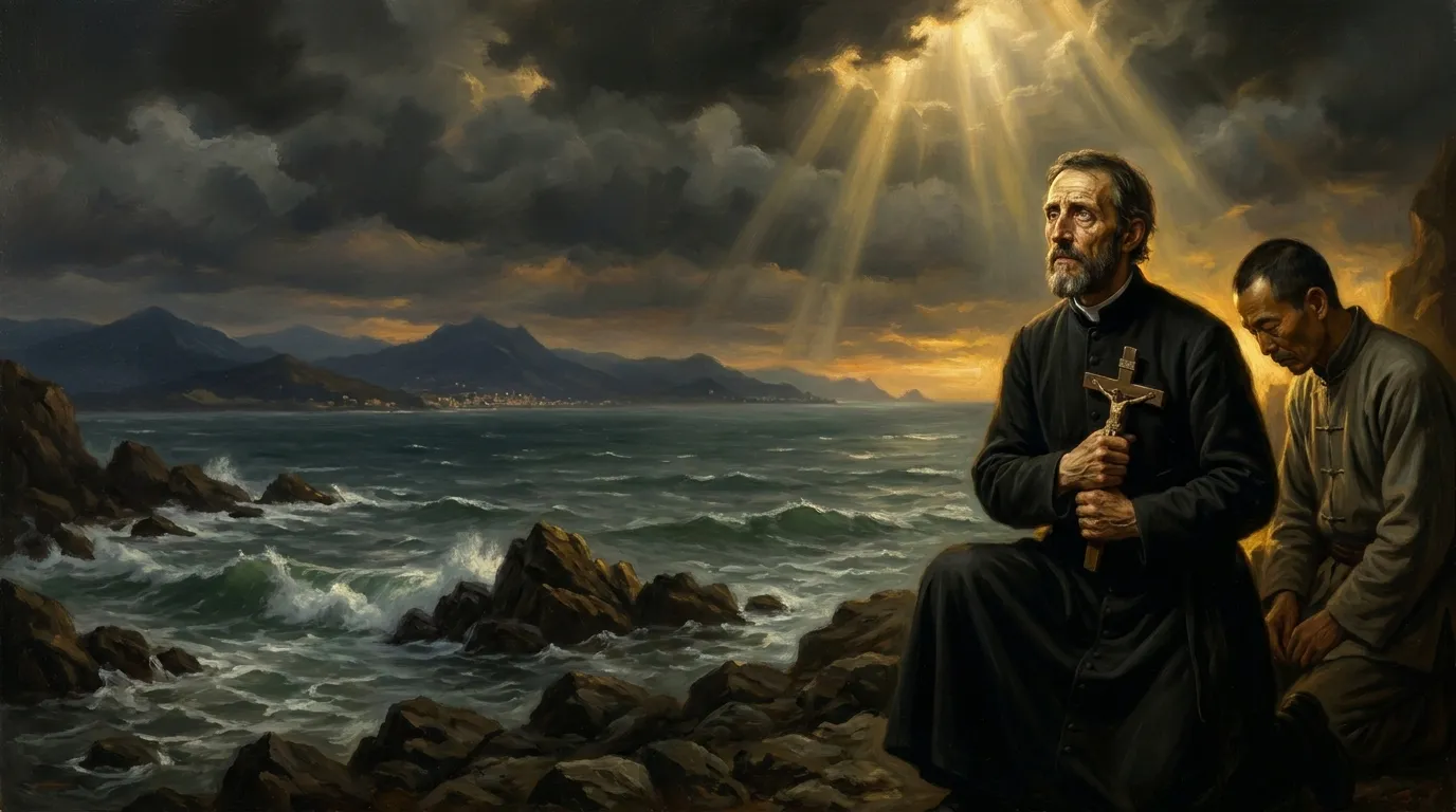 Portrait de saint François Xavier, missionnaire jésuite des Indes du XVIe siècle