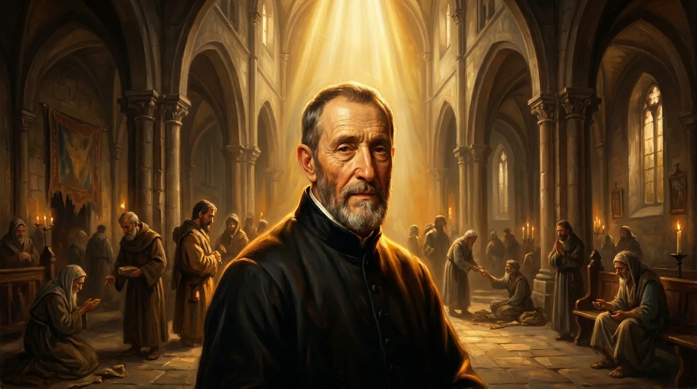Portrait de saint Gaétan de Thiene, fondateur des théatins du XVIe siècle