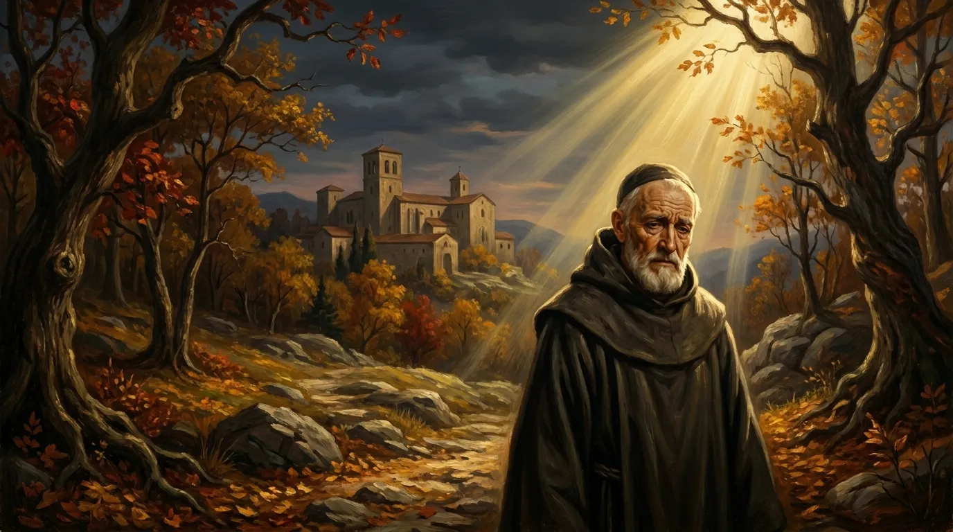 Portrait de saint Gautier, abbé bénédictin du XIIe siècle, réformateur monastique en France