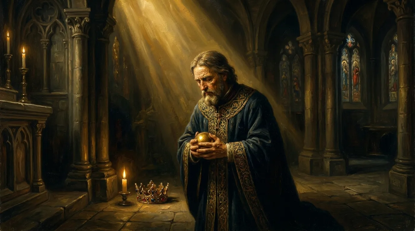 Portrait de saint Henri II, empereur du Saint-Empire au XIe siècle, fondateur du diocèse de Bamberg