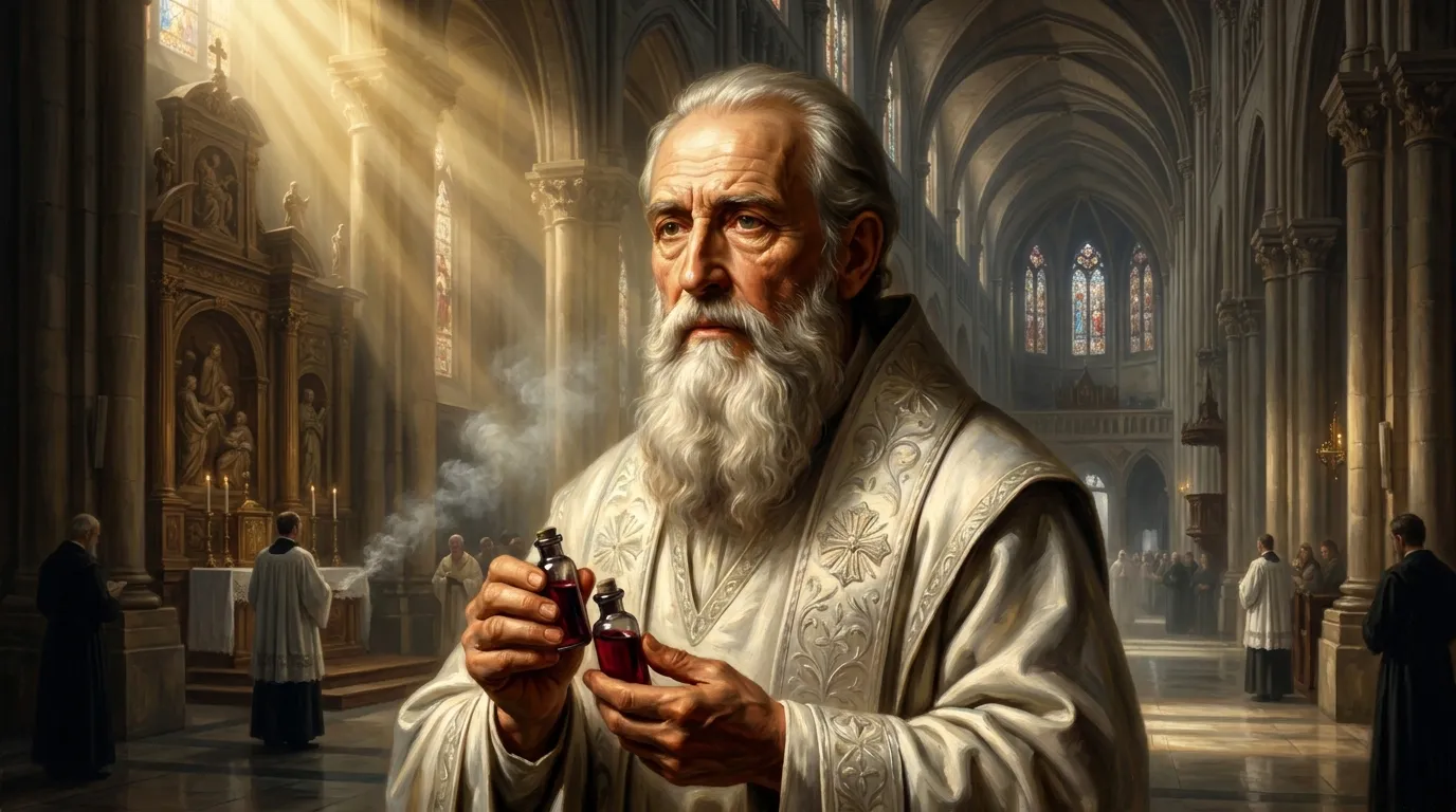 Portrait de saint Janvier, évêque martyr patron de Naples
