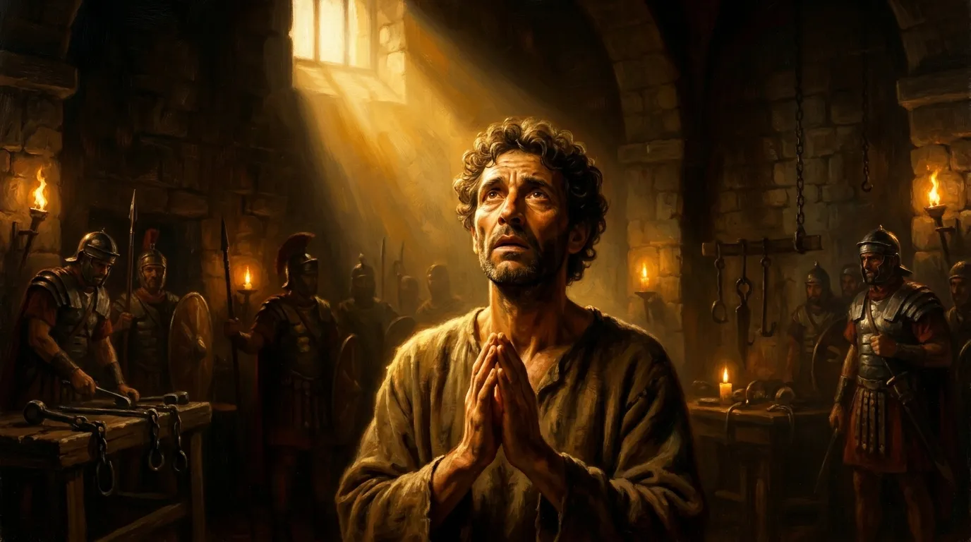 Portrait de saint Mappalique, martyr africain du IIIe siècle sous l'empereur Dèce