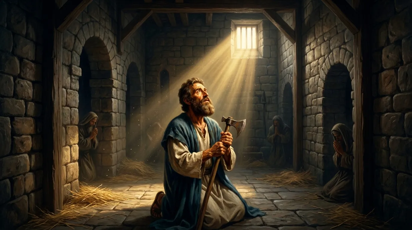 Portrait de saint Matthias, apôtre du Ier siècle, choisi par tirage au sort par les Onze