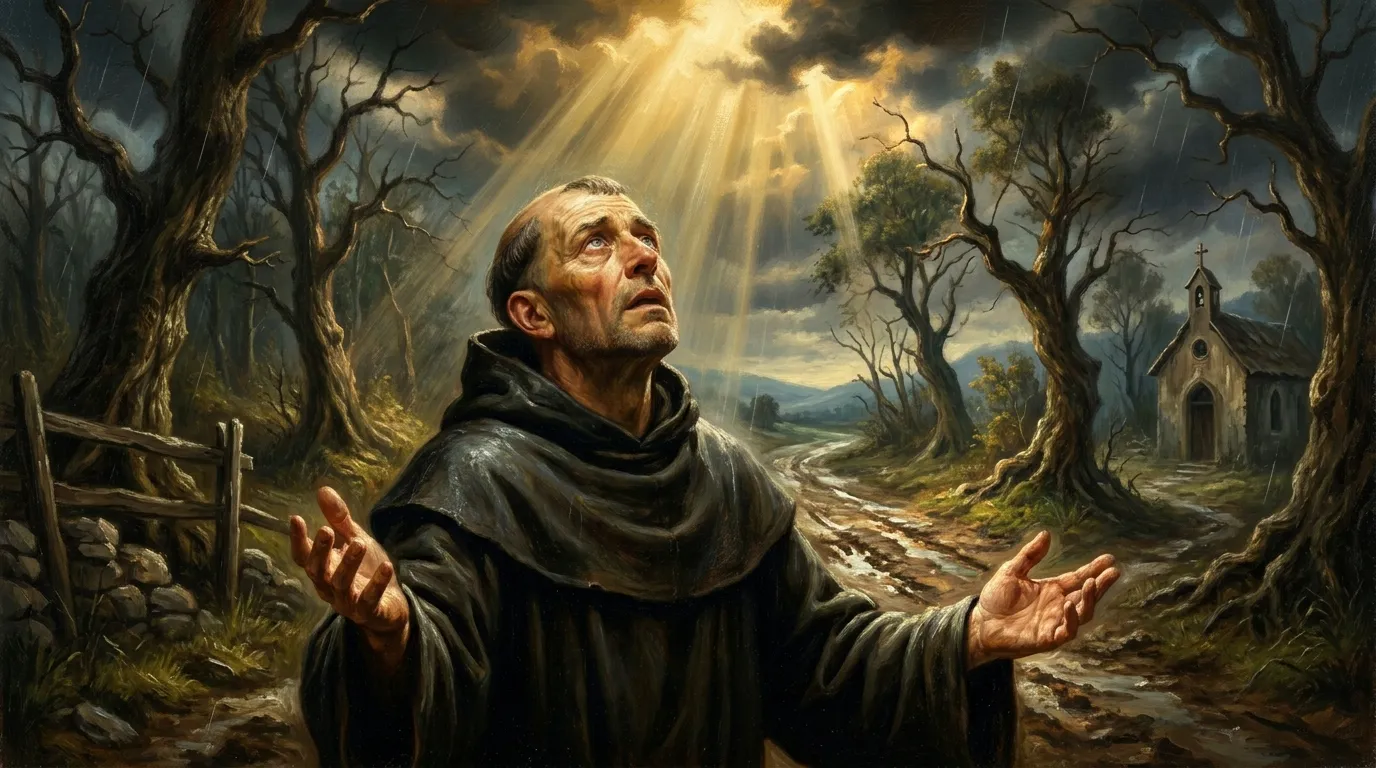 Portrait de saint Norbert de Xanten, fondateur du XIIe siècle de l'ordre des Prémontrés