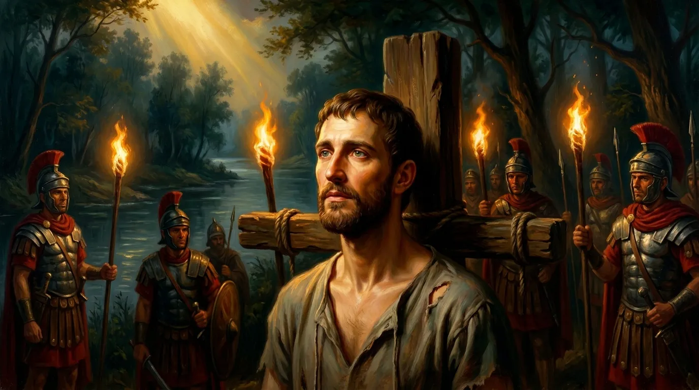 Portrait de saint Quentin, martyr romain du IIIe siècle, évangélisateur de la Gaule picarde