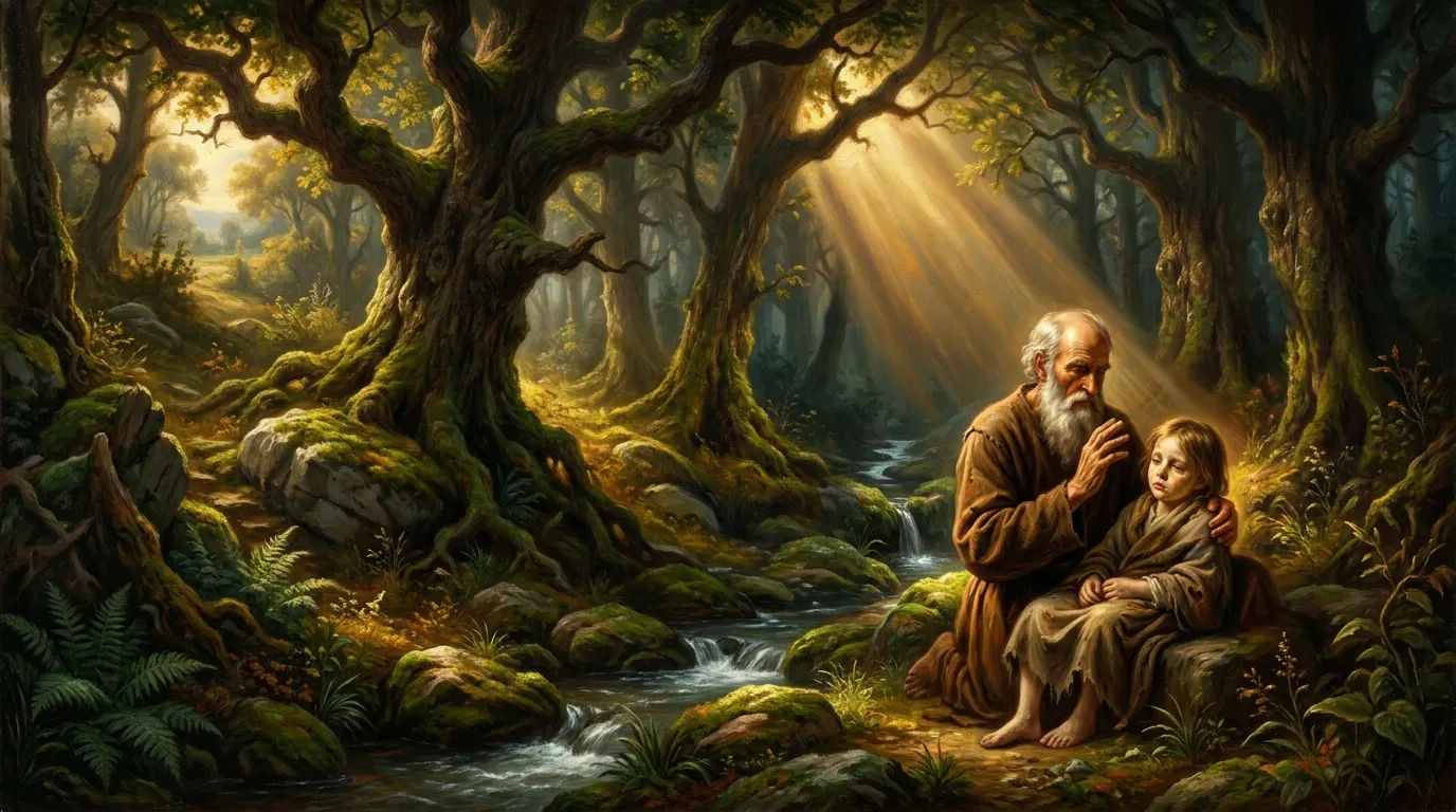 Portrait de saint Silvain, évêque et confesseur de la chrétienté ancienne
