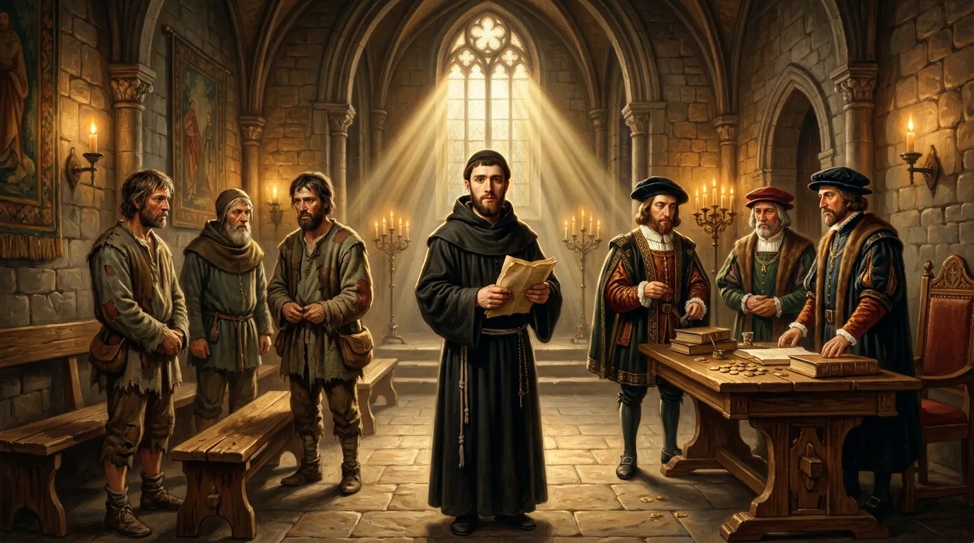 Portrait de saint Yves, avocat breton du XIIIe siècle, patron des juristes et défenseur des pauvres