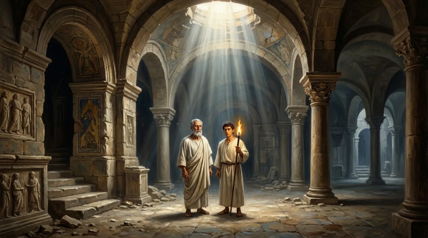 Portrait de saint Zéphyrin, pape romain du IIIe siècle, défenseur de la foi face aux hérésies trinitaires
