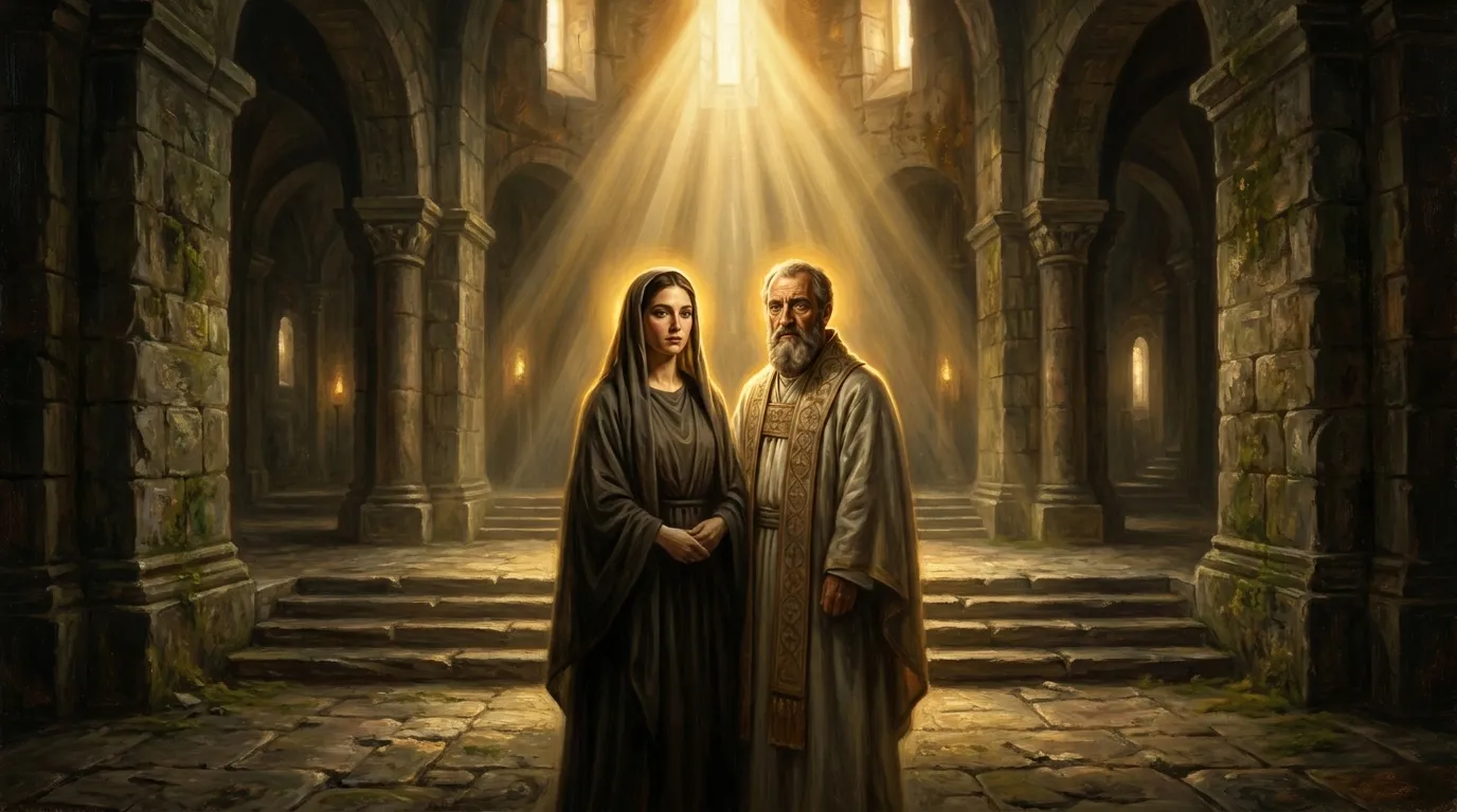 Portrait de sainte Florence, vierge martyre du IIIe siècle, vénérée en Gaule