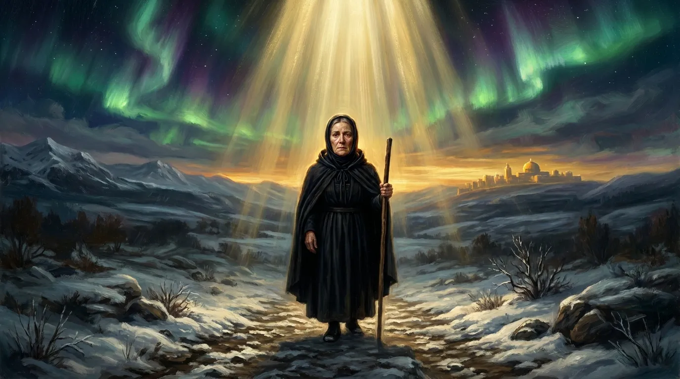 Portrait de sainte Ingrid de Skänninge, première dominicaine de Suède au XIIIe siècle