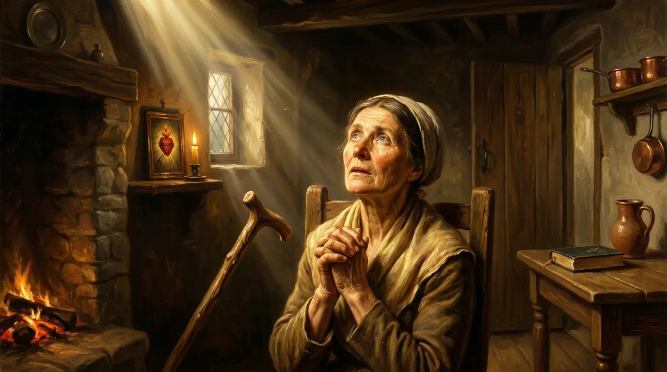 Portrait de sainte Julie Billiart, fondatrice de Notre-Dame de Namur au XIXe siècle
