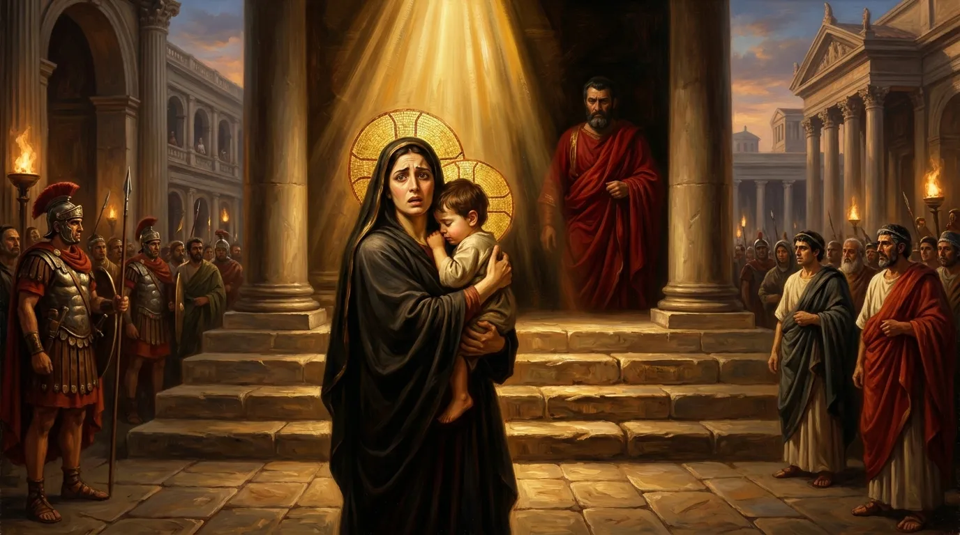 Portrait de sainte Juliette, martyre du IVe siècle, mère de saint Cyr en Cilicie