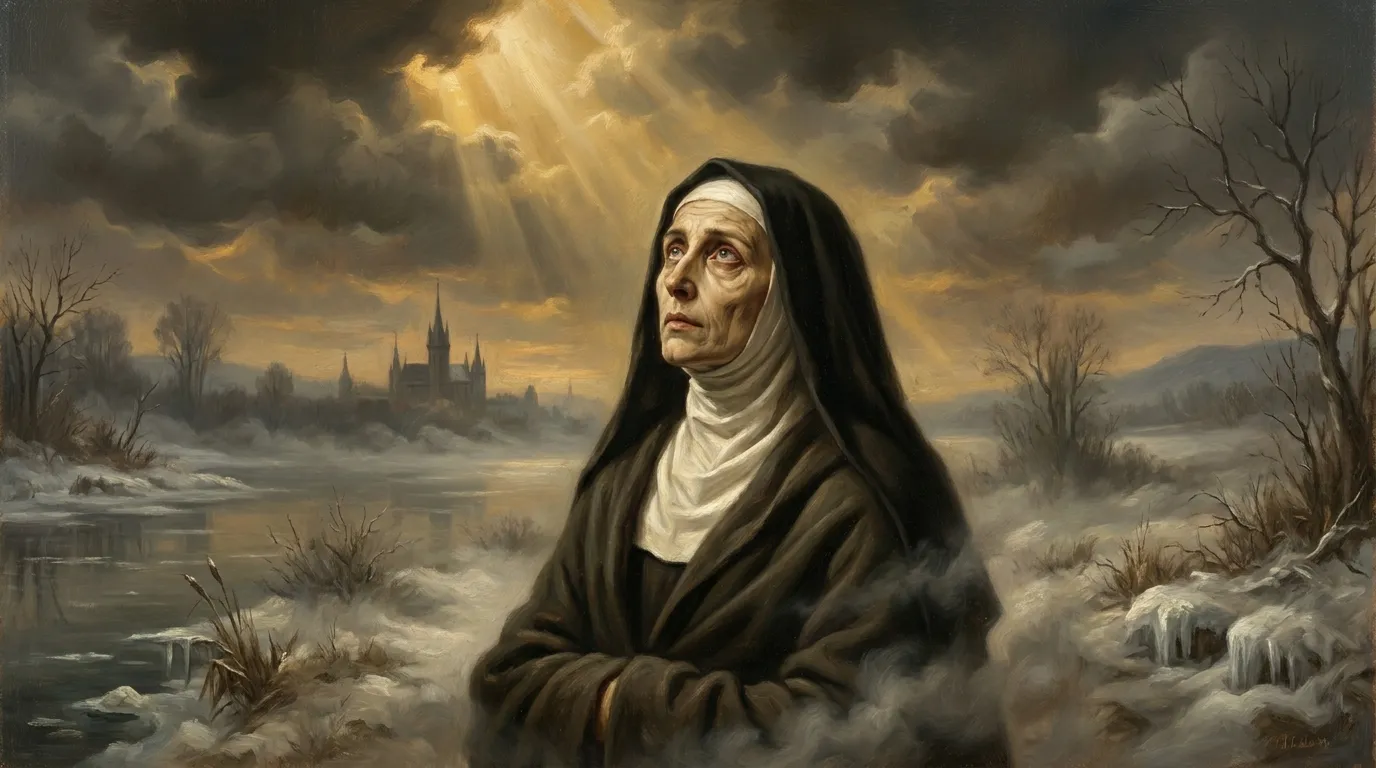 Portrait de sainte Marguerite de Hongrie, princesse dominicaine du XIIIe siècle