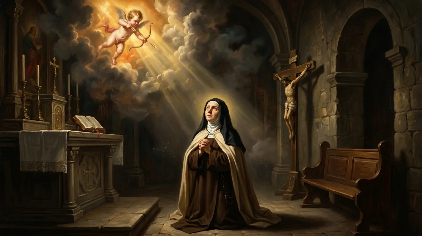 Portrait de sainte Thérèse d'Avila, mystique et docteur de l'Église, XVIe siècle