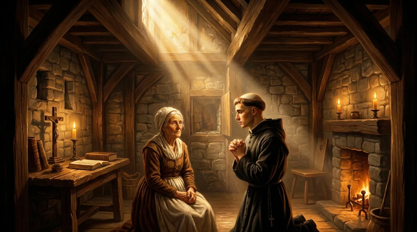 Portrait de saints Ralph Milner et Roger Dickenson, martyrs anglais de 1591